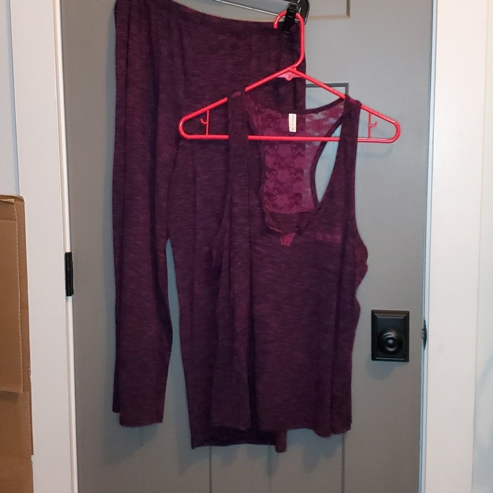 Ladies night set size L (12-14) worn ONCE